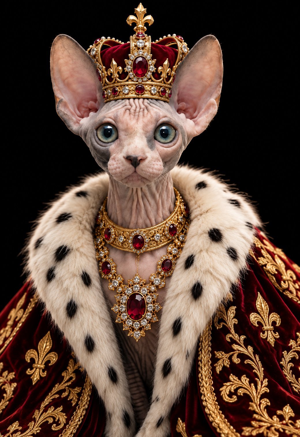 Reine Cléo royal portrait