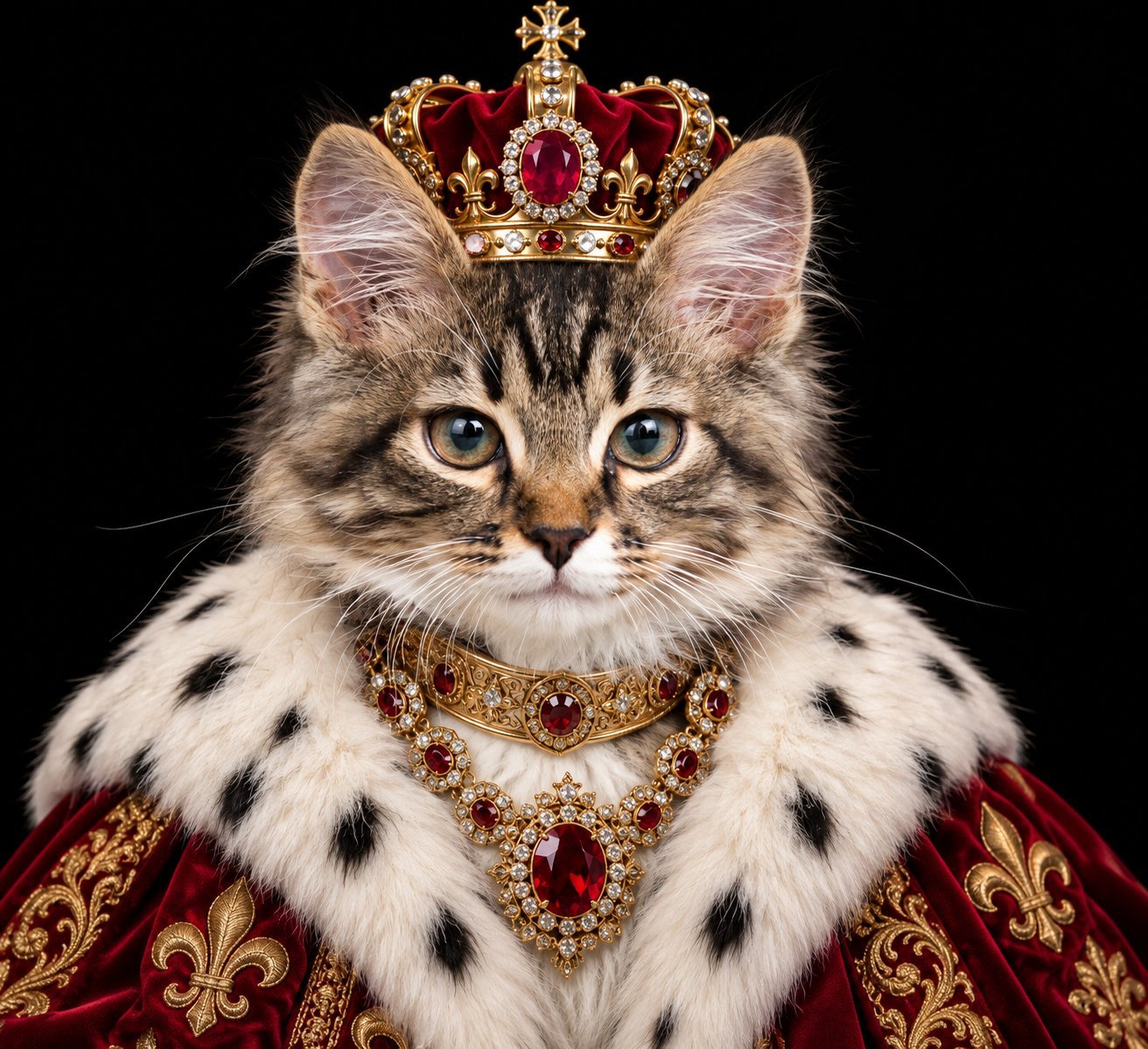 Baron Tigrou royal portrait